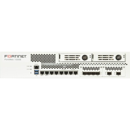 Fortinet Web Application Firewall - 2 X 10Ge Sfp+ Ports, 2 X Ge Rj45 Ports, 4 FWB-1000E